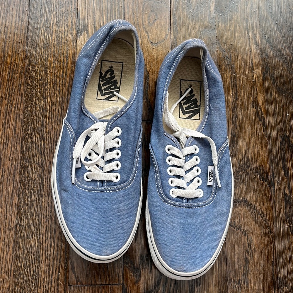 Vans Jean Blue Authentic Shoe; Men’s 6.5/Women’s 8